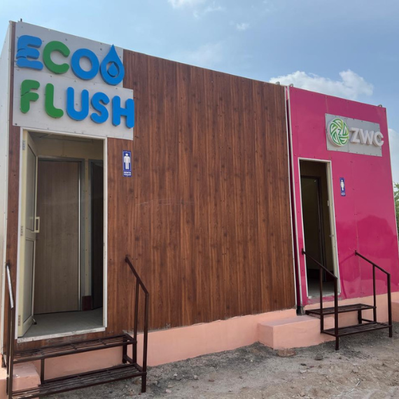 EcoFlush public toilet project — ZWC Solutions